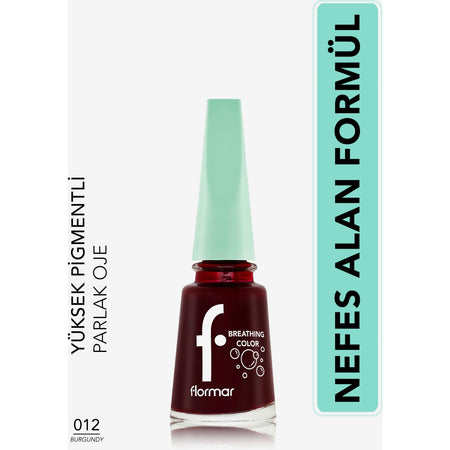 Flormar Breathing Color Nail Polish - MALLTURK