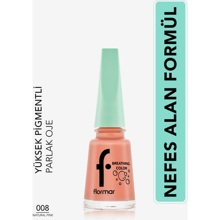 Flormar Breathing Color Nail Polish - MALLTURK