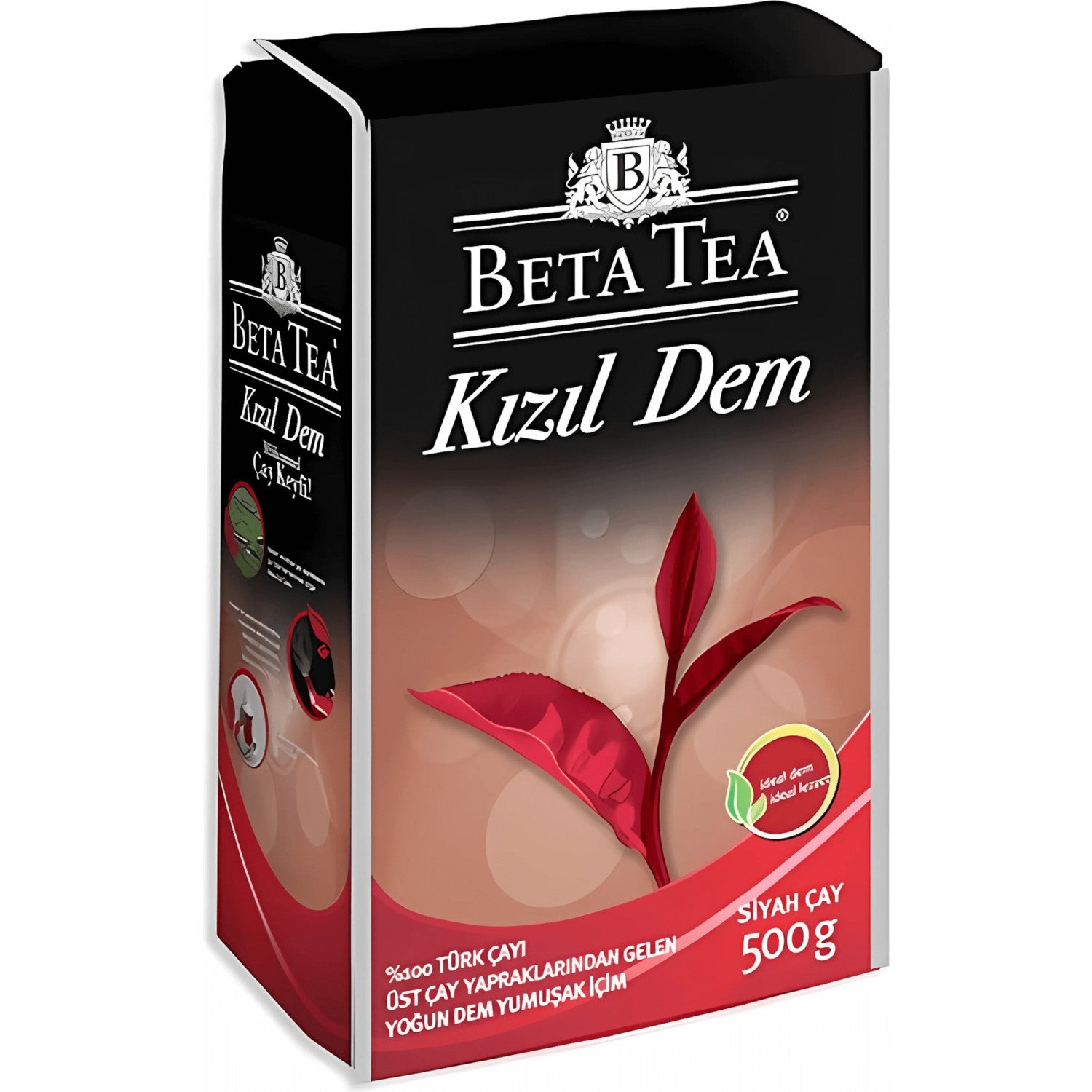 Beta Tea Beta Kizil Dem Turk tea 500 g quality natural Yapraklarla rich aroma Turkiye Menseli - MALLTURK