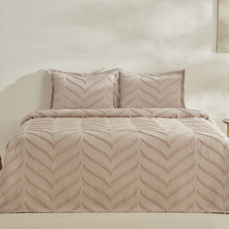 Karaca Home Arlina Geo Single Bedspread Set Stone - MALLTURK