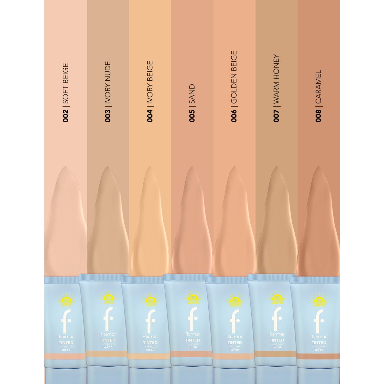 Flormar Sun Lovers Tinted Sunscreen SPF50