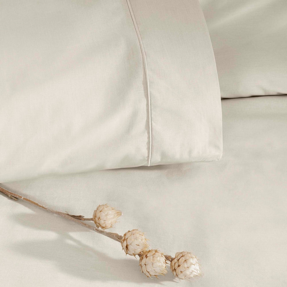 Tac Basic Ranforce Single Duvet Cover Set Ekru - MALLTURK