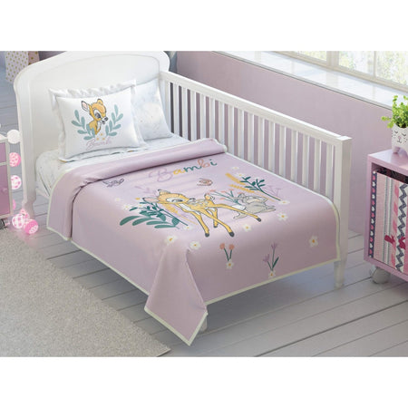 Tac disney bambi baby Cotton Licensed Pique Bedding Set - MALLTURK