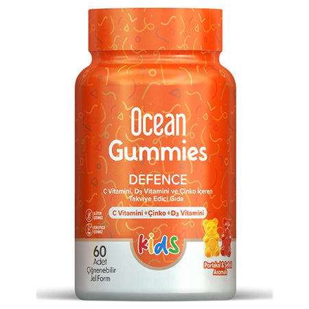 Orzax Ocean Smart Gummies Defence 60 Pieces Cignenebilir Jel Form - MALLTURK