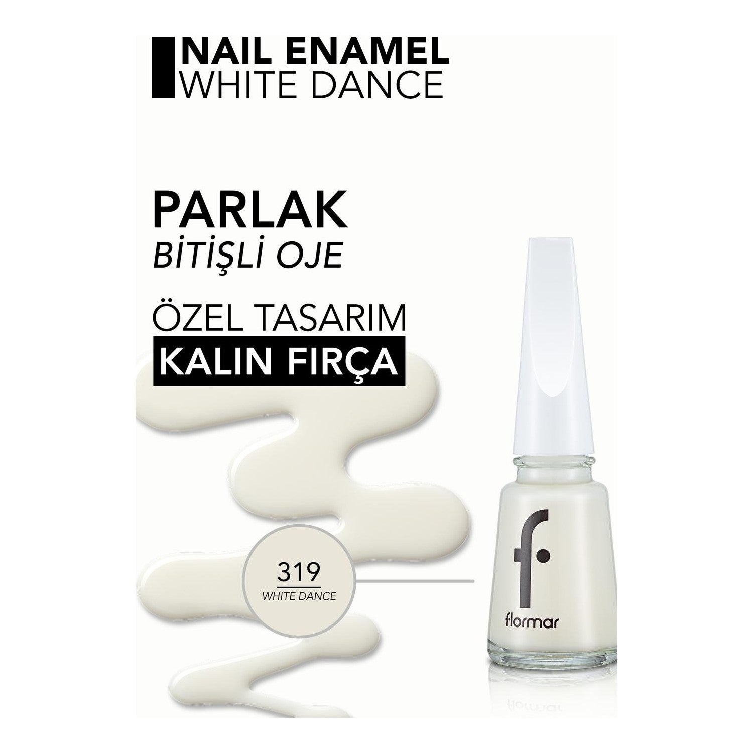 Flormar Nail Enamel Nail Polish - MALLTURK