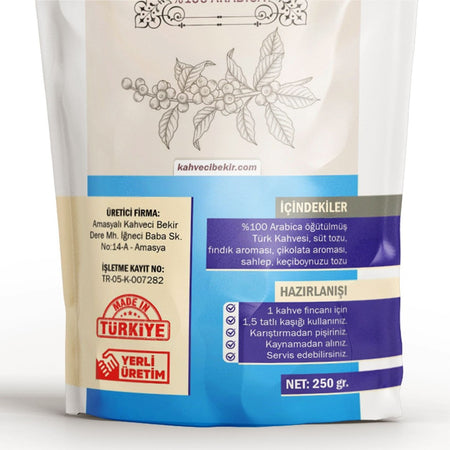 Bekir Dibek Coffee (sehzade) from Amasya - MALLTURK