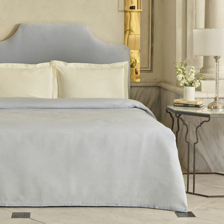 Karaca Home Alya Fistolu Bamboo Double Bedspread Blue - MALLTURK