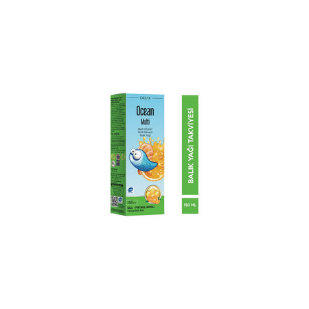 Orzax Ocean Multi Balli Portakalli 150 ml Syrup - MALLTURK