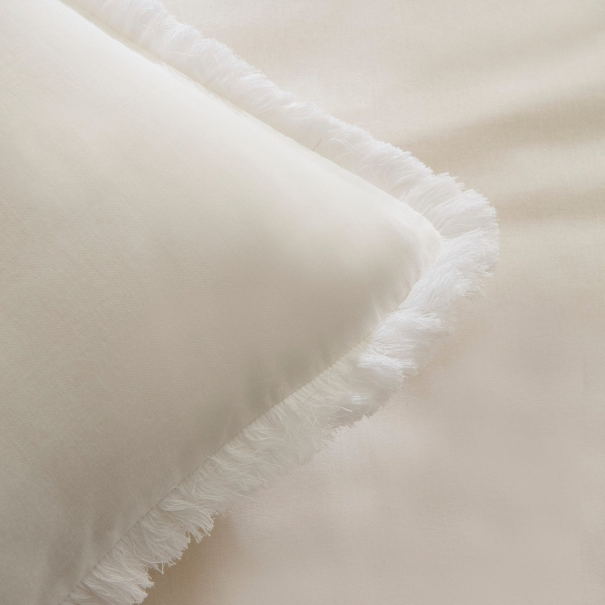 Karaca Home Ella Krep %100 Cotton Puskullu Double Duvet Cover Set White - MALLTURK