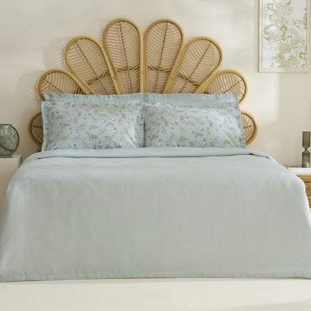 Karaca Home Noa Bamboo Double Bed Quilt Set Mint - MALLTURK