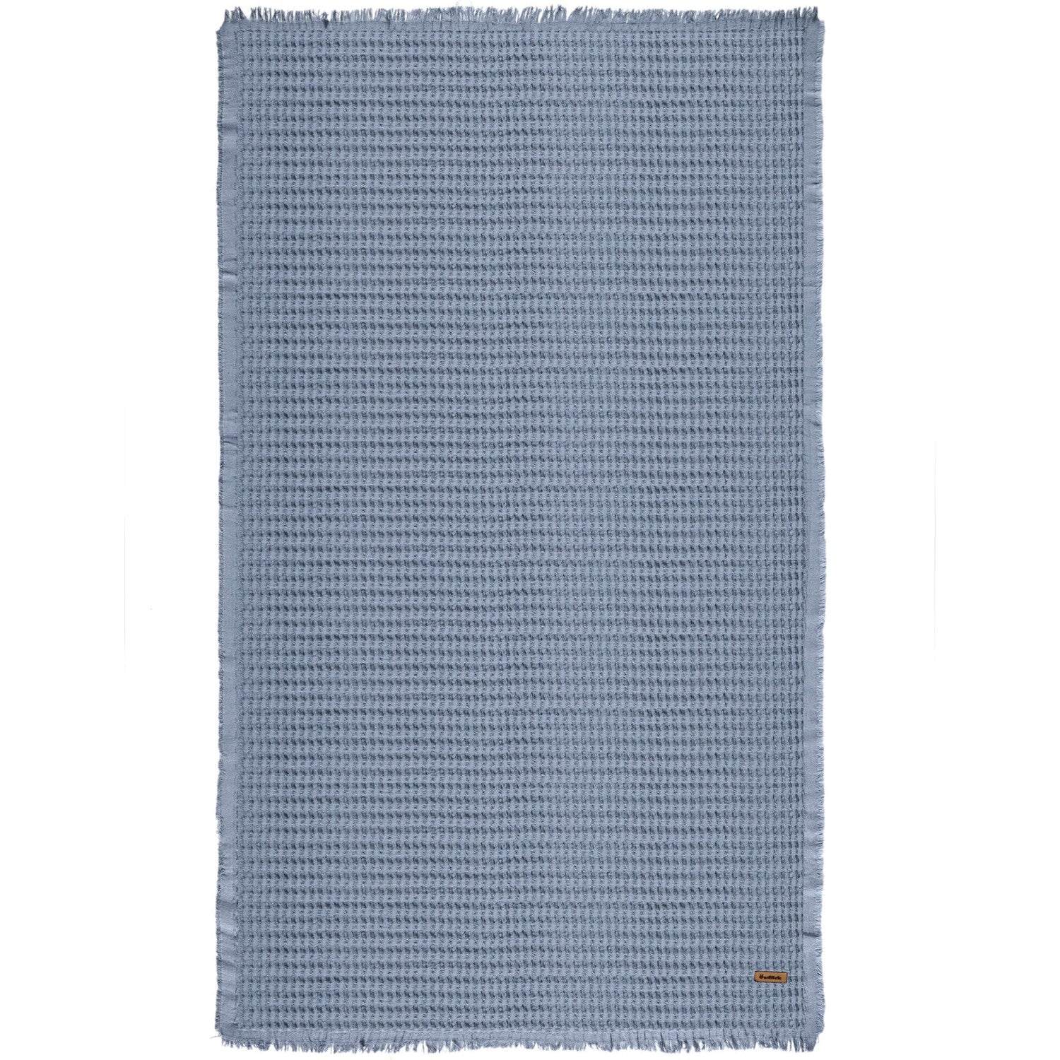 Ozdilek Waffle Beach Towel 70X140 cm Indigo - MALLTURK