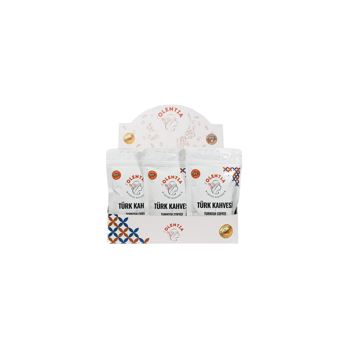 Pure Olentia 12 x Traditional Turkish Coffee 100g - MALLTURK