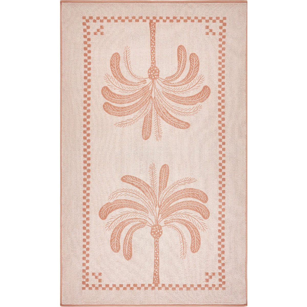 Ozdilek Sun Palmera Beach Towel 90x150 cm - MALLTURK