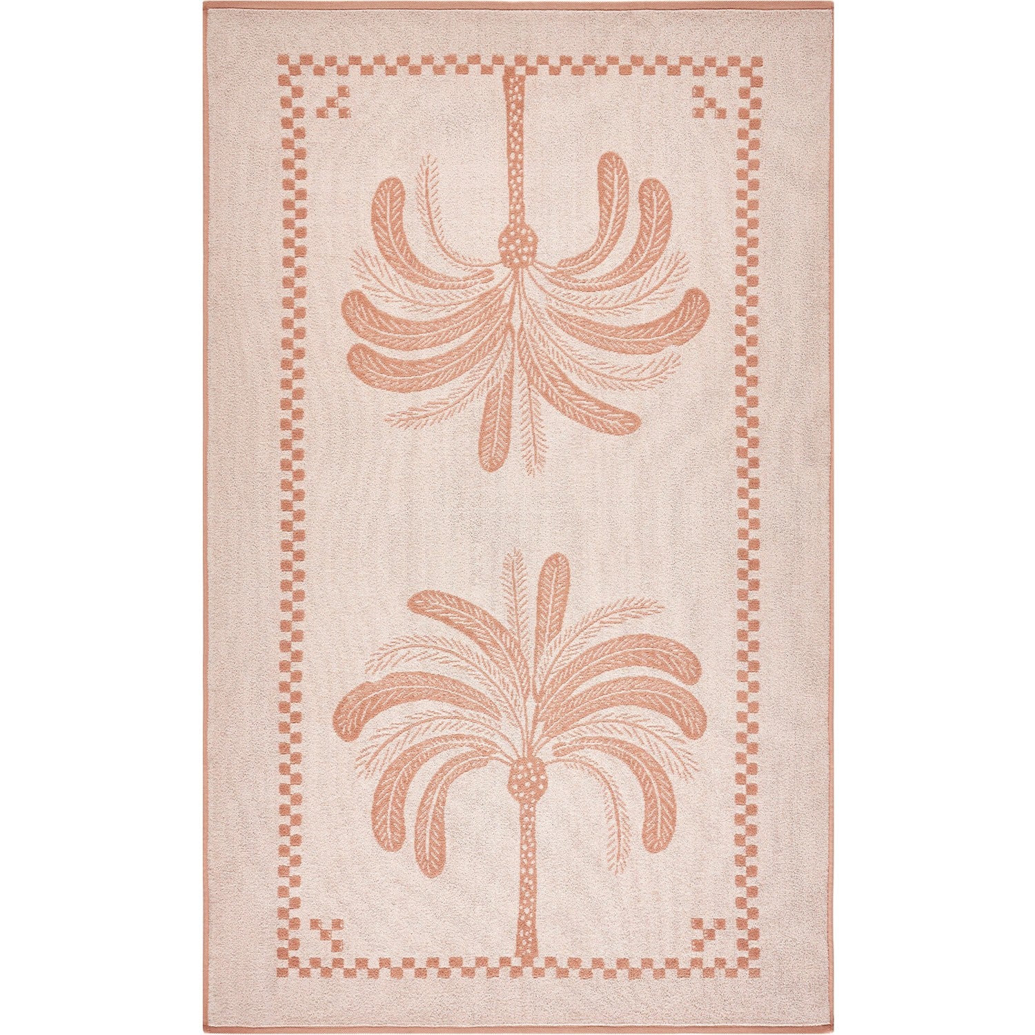 Ozdilek Sun Palmera Beach Towel 90x150 cm - MALLTURK