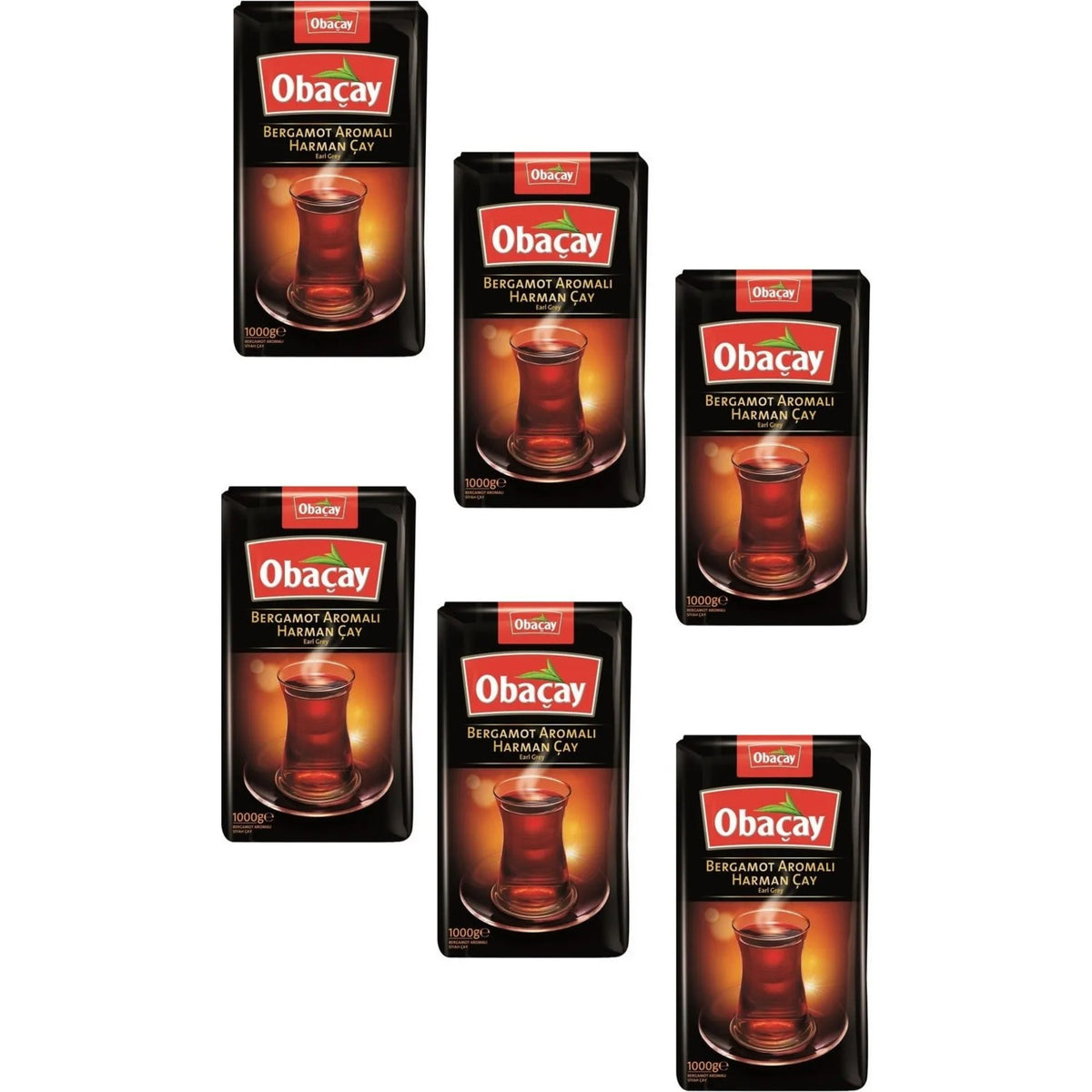 Obacay bergamot flavored tea 1 kg 6 pieces - MALLTURK