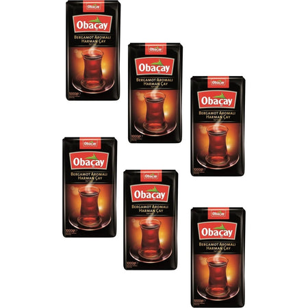 Obacay bergamot flavored tea 1 kg 6 pieces - MALLTURK