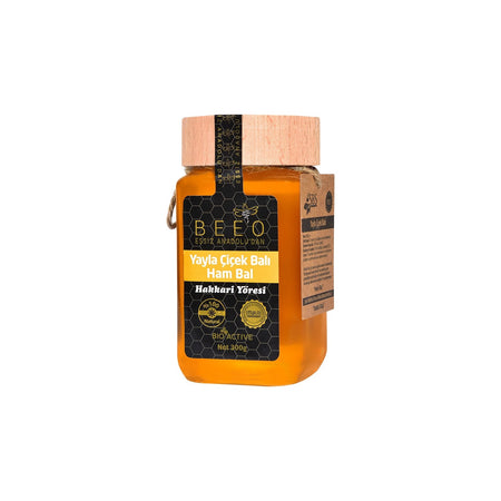 BEE'O Hakkari Region Wildflower Honey 300 g Natural Polifenol Kaynagi and Pure Lezzet