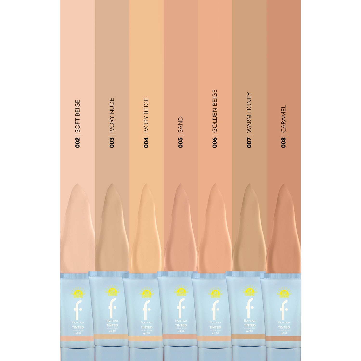 Flormar Sun Lovers Tinted Sunscreen SPF50