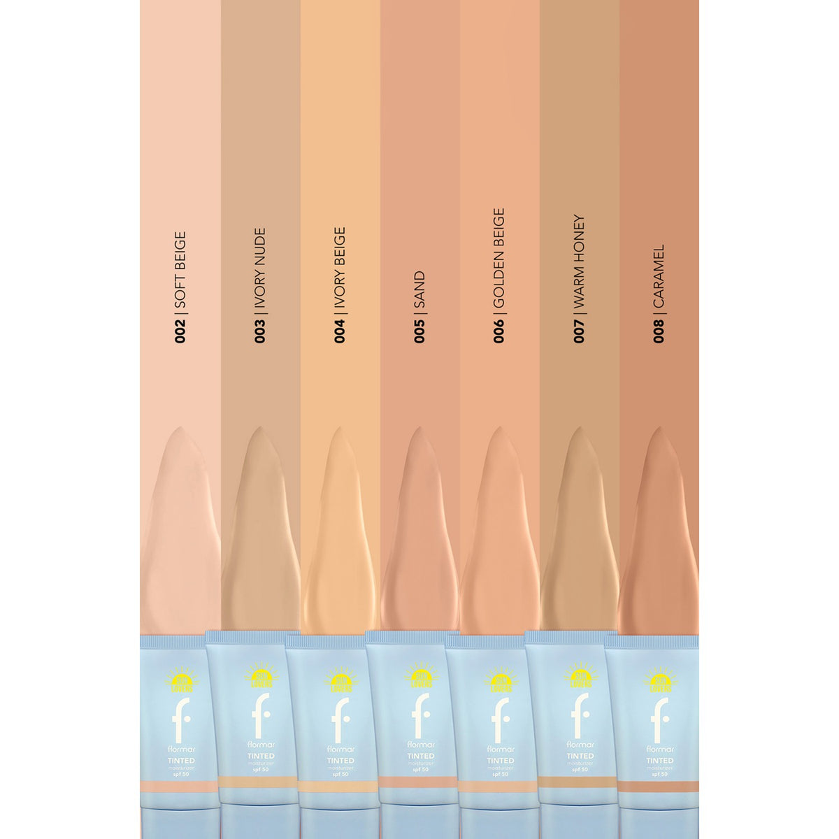 Flormar Sun Lovers Tinted Sunscreen SPF50