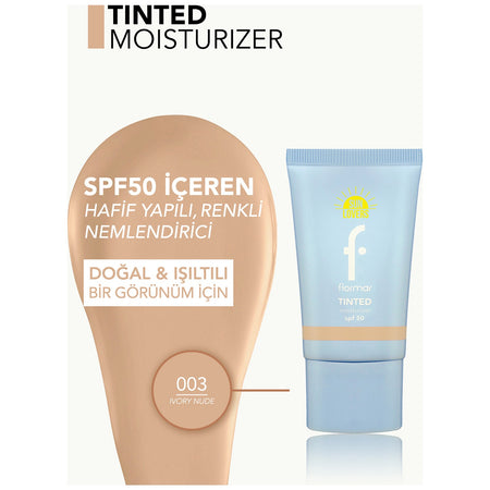 Flormar Sun Lovers Tinted Sunscreen SPF50