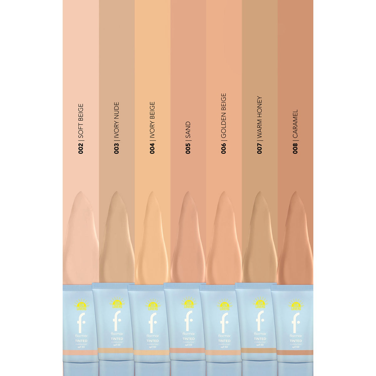 Flormar Sun Lovers Tinted Sunscreen SPF50