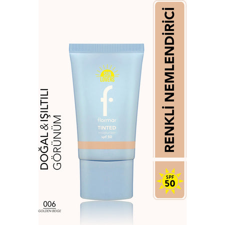 Flormar Sun Lovers Tinted Sunscreen SPF50