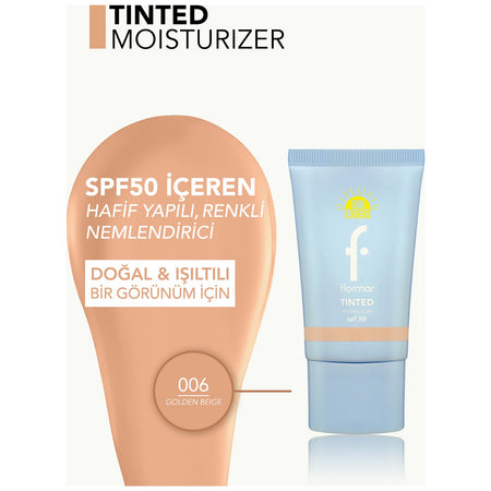 Flormar Sun Lovers Tinted Sunscreen SPF50
