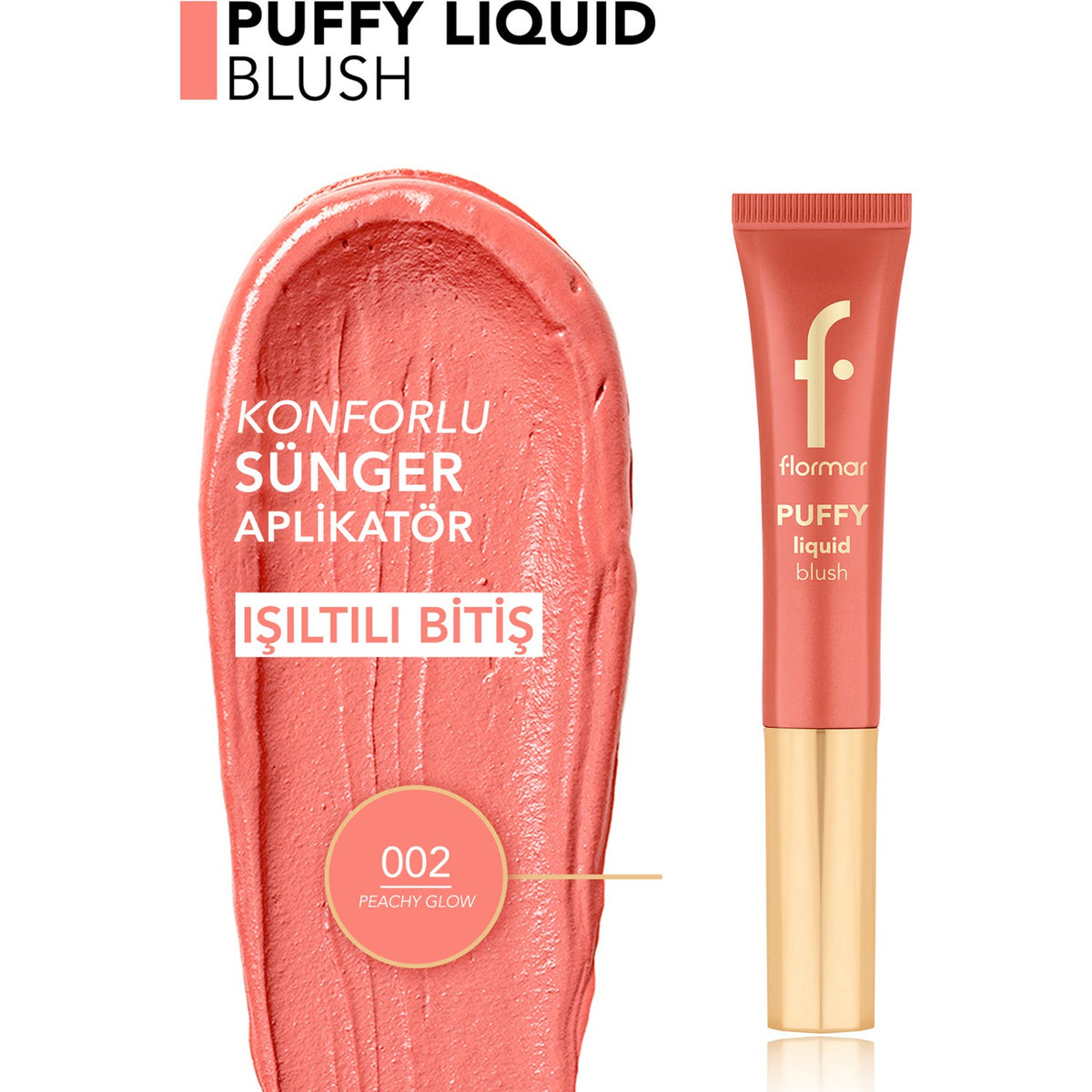 Flormar Puffy Liquid Blush
