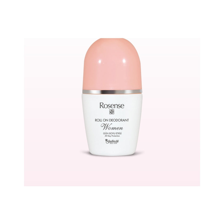 Rosense Roll-On Women's 50ml Powder-Free Refreshing Deodorant - All Day Long Lasting - MALLTURK