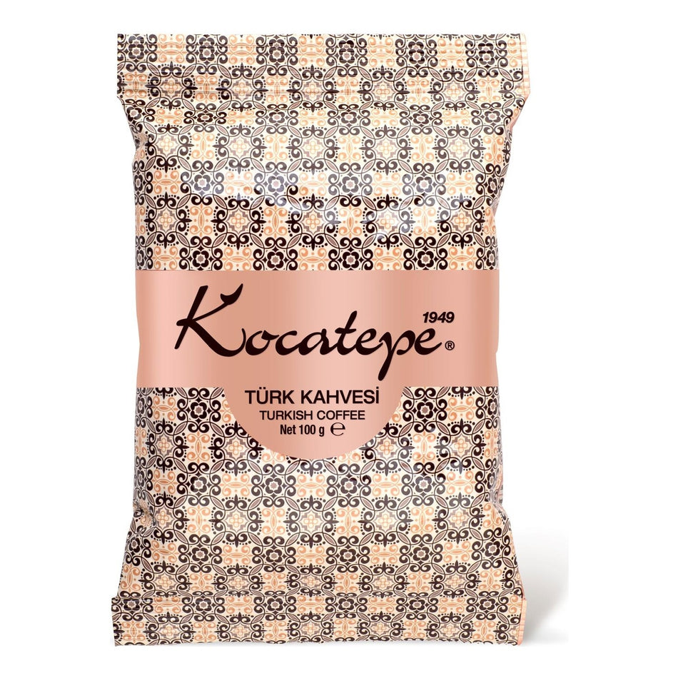 Kocatepe Coffee - Turkish Coffee, 24 Pack, 100g - MALLTURK