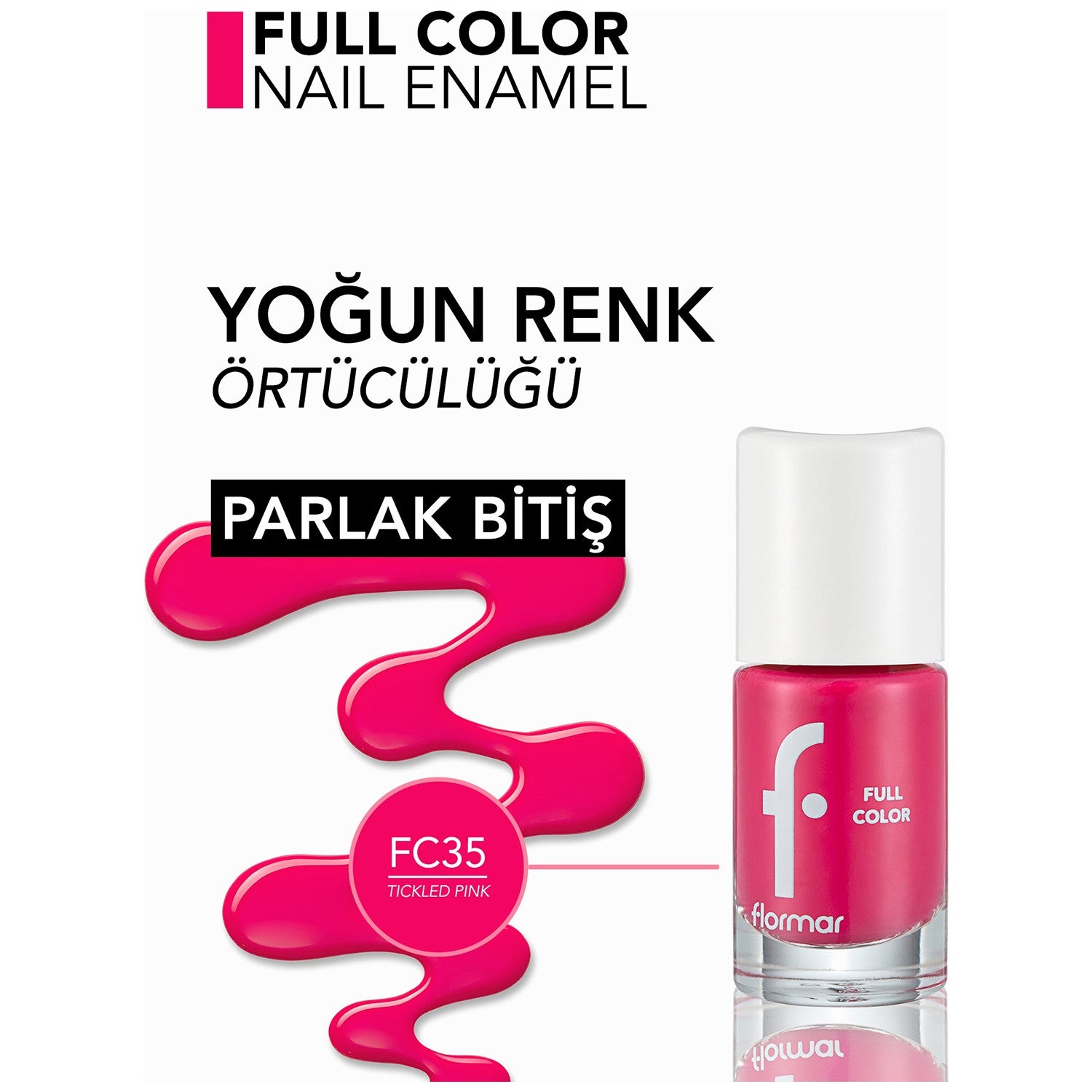 Flormar Full Color Nail Polish - MALLTURK