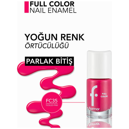 Flormar Full Color Nail Polish - MALLTURK