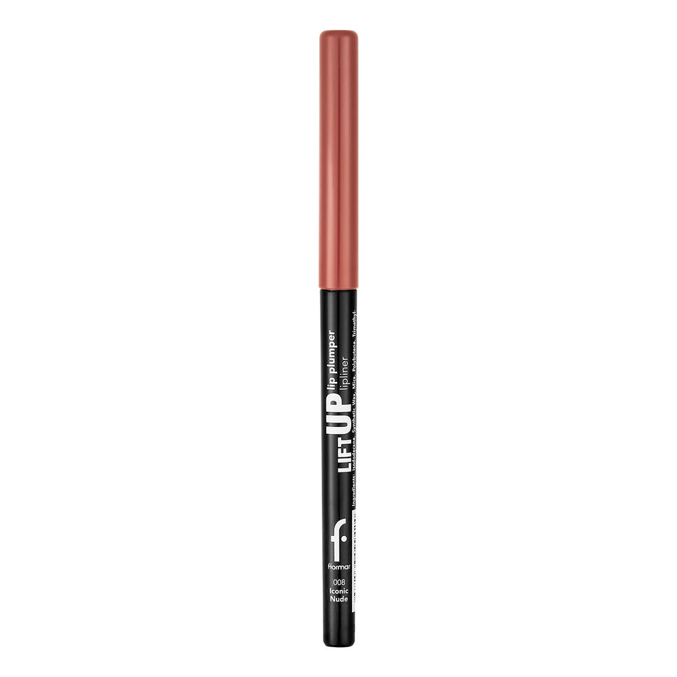 Flormar Lift Up Lip Plumper Lipliner Plumping & Long-Lasting Lip Pencil (008 Iconic Nude) 8682536099493