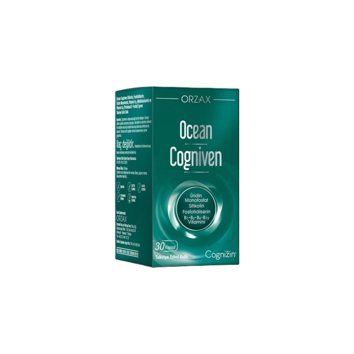 Orzax Ocean Cogniven 30 Capsule - MALLTURK