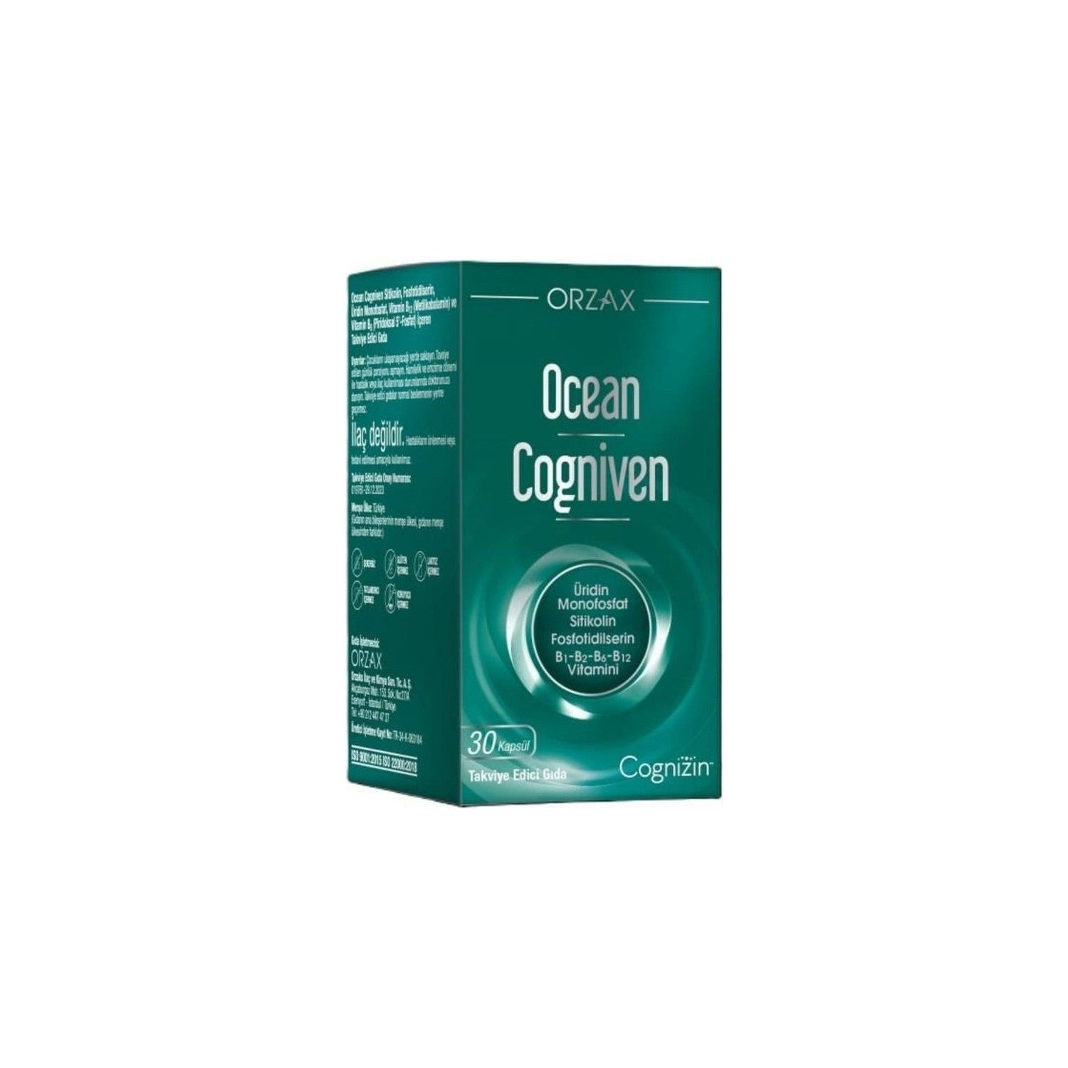Orzax Ocean Cogniven 30 Capsule - MALLTURK