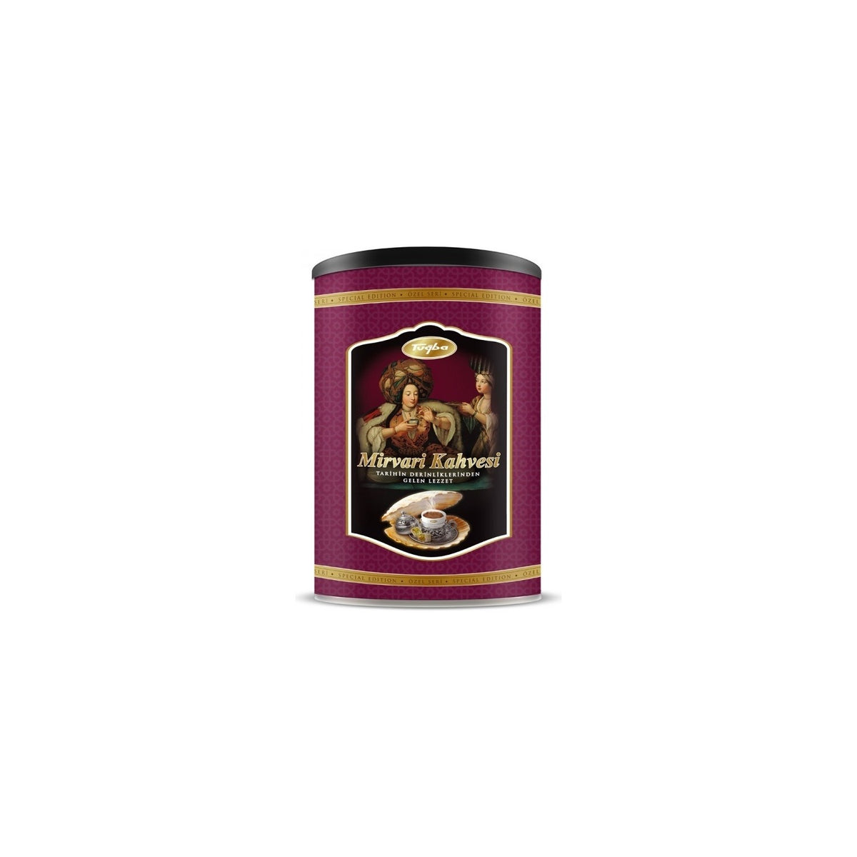 Tugba Dried Nuts Mirvari Coffee Metal Can 300 gr - MALLTURK