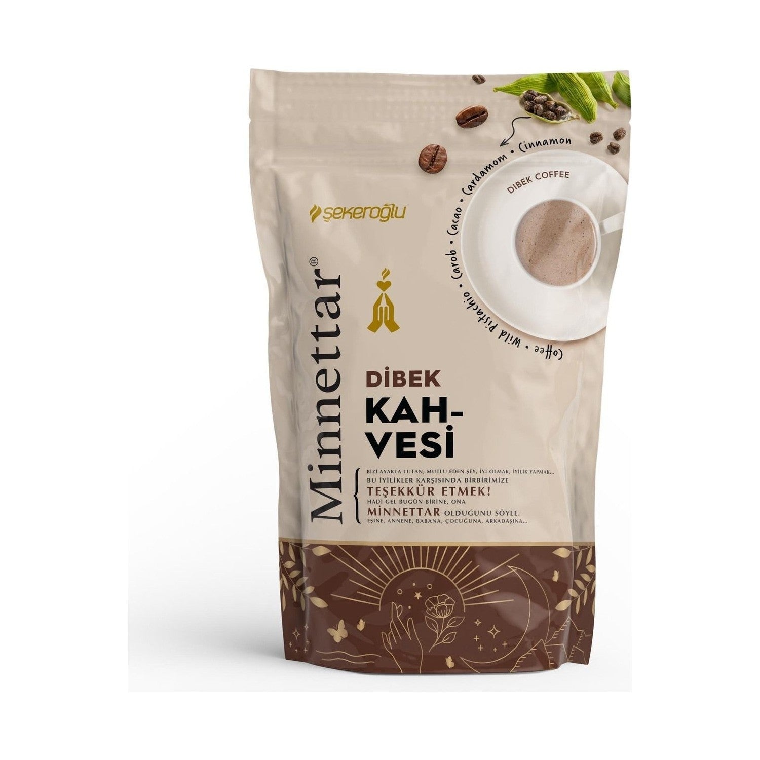 sekeroglu Dibek Coffee 165g 3-Pack Advantageous Package (Grateful) - MALLTURK