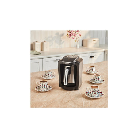 Karaca Hatir Neo Inox Turkish Coffee Maker with Stainless Steel Pot - MALLTURK