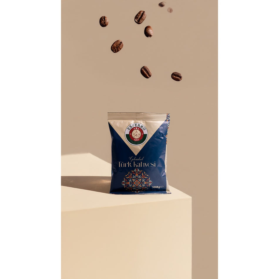 Esperro Medium Roast Turkish Coffee 100 g | 100% Arabica - MALLTURK