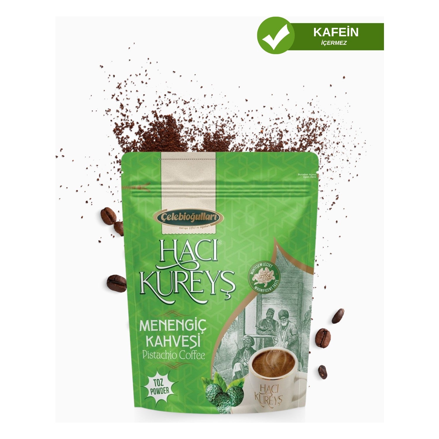 Haci KureysGourmet celebi menengic Coffee 200 Gr - MALLTURK