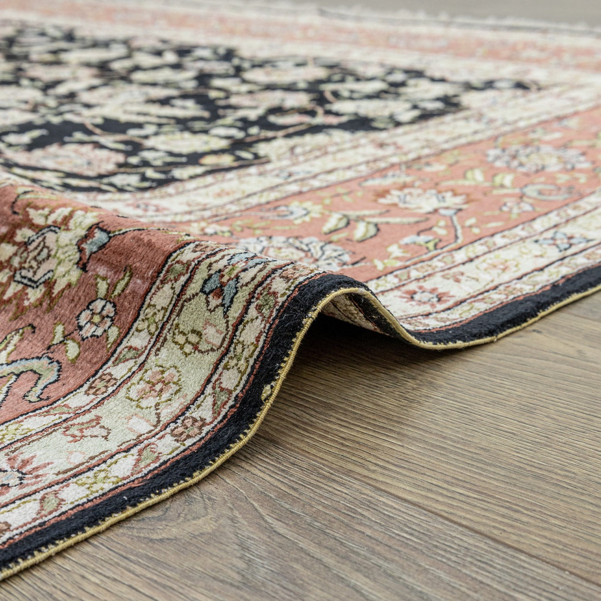 Soho Antiq Dalya Floral Pattern Hand-Woven Rug 182X274 cm - MALLTURK