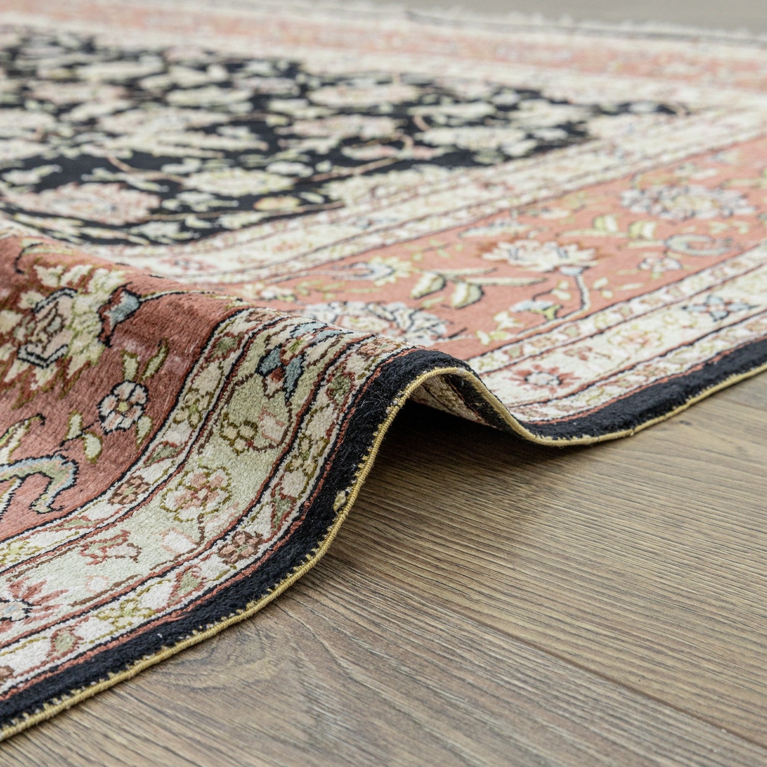 Soho Antiq Dalya Floral Pattern Hand-Woven Rug 182X274 cm - MALLTURK