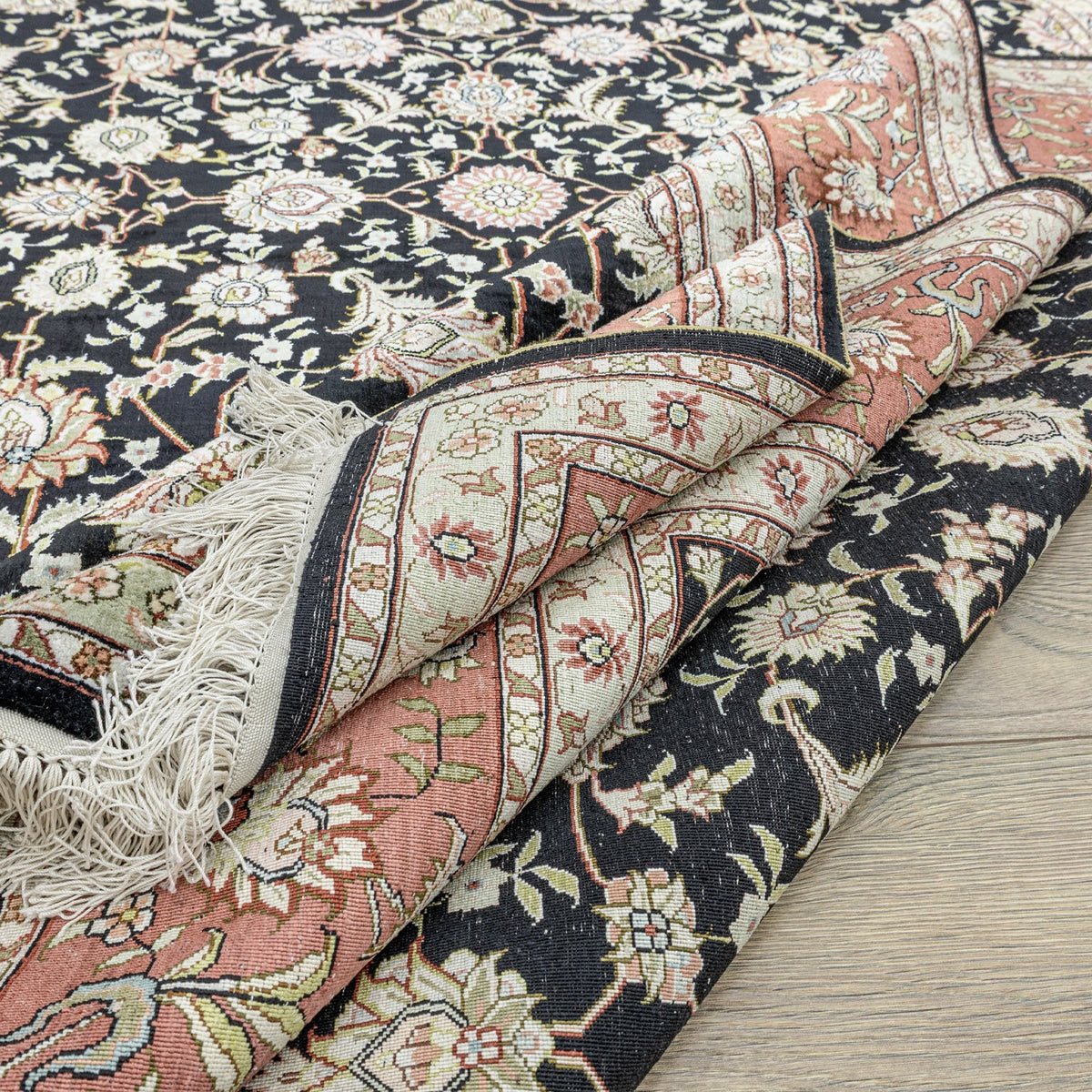 Soho Antiq Dalya Floral Pattern Hand-Woven Rug 182X274 cm - MALLTURK