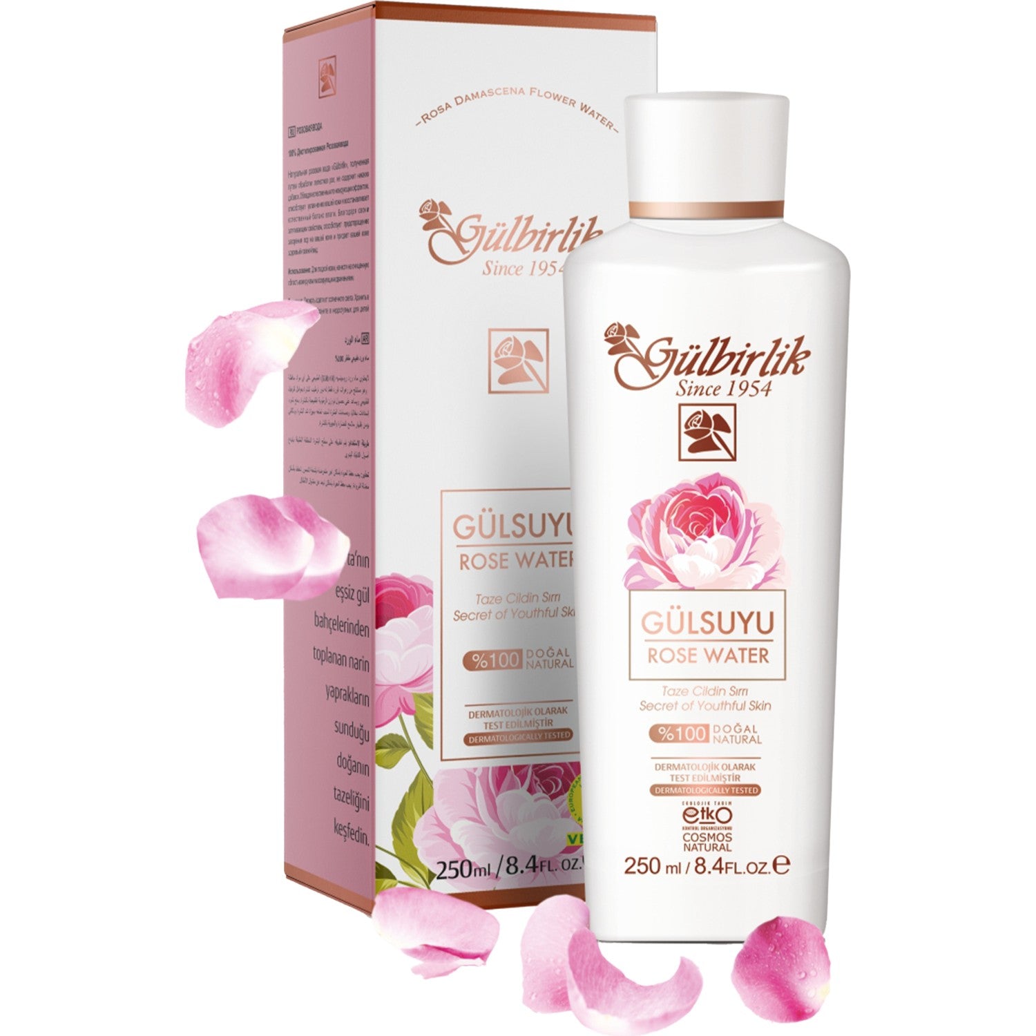 Gulbirlik Rose Water 250 ml - MALLTURK