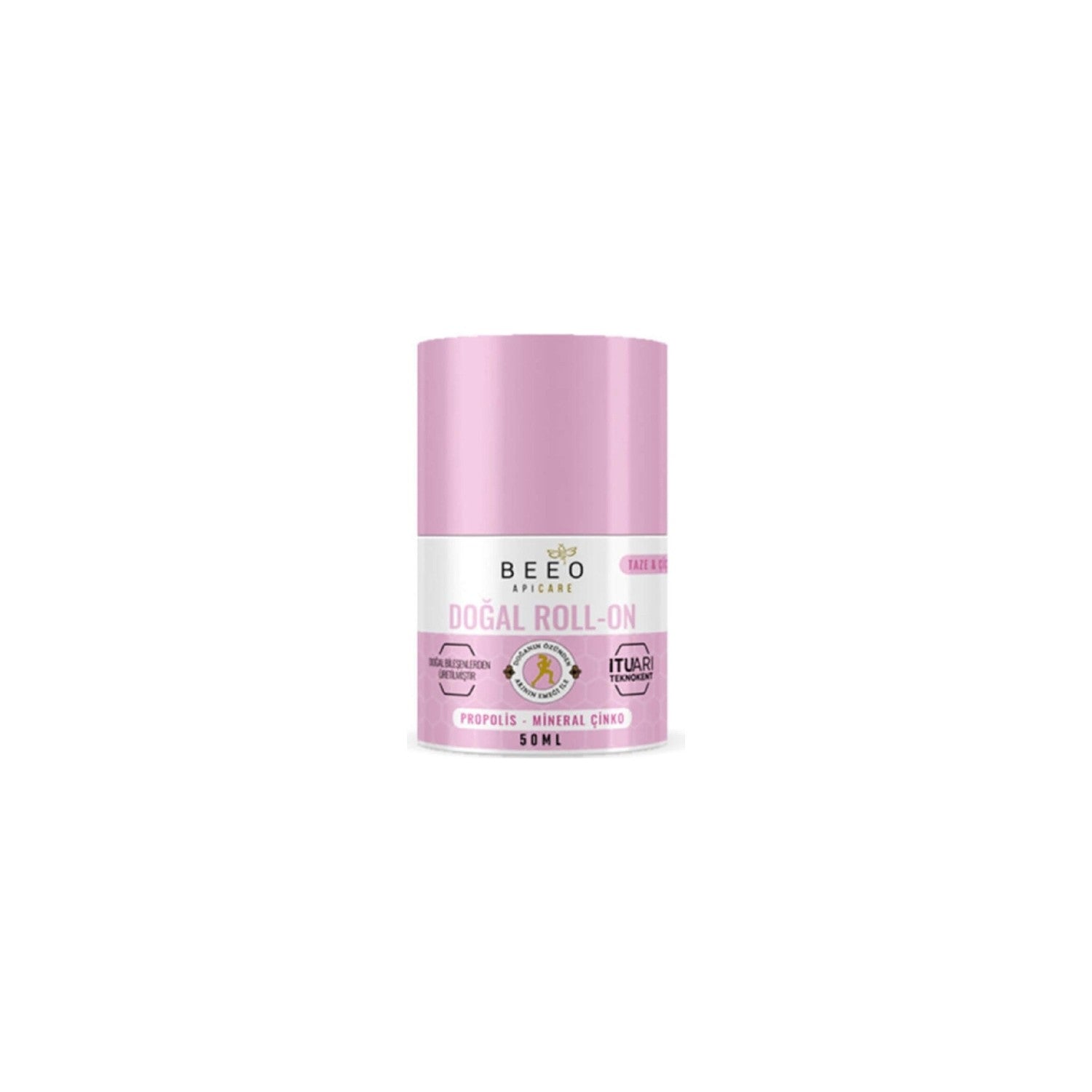 BEE'O For Women Apicare 50 ml With Propolis Roll-On Natural Fragrance and Talc-Free Formula - MALLTURK