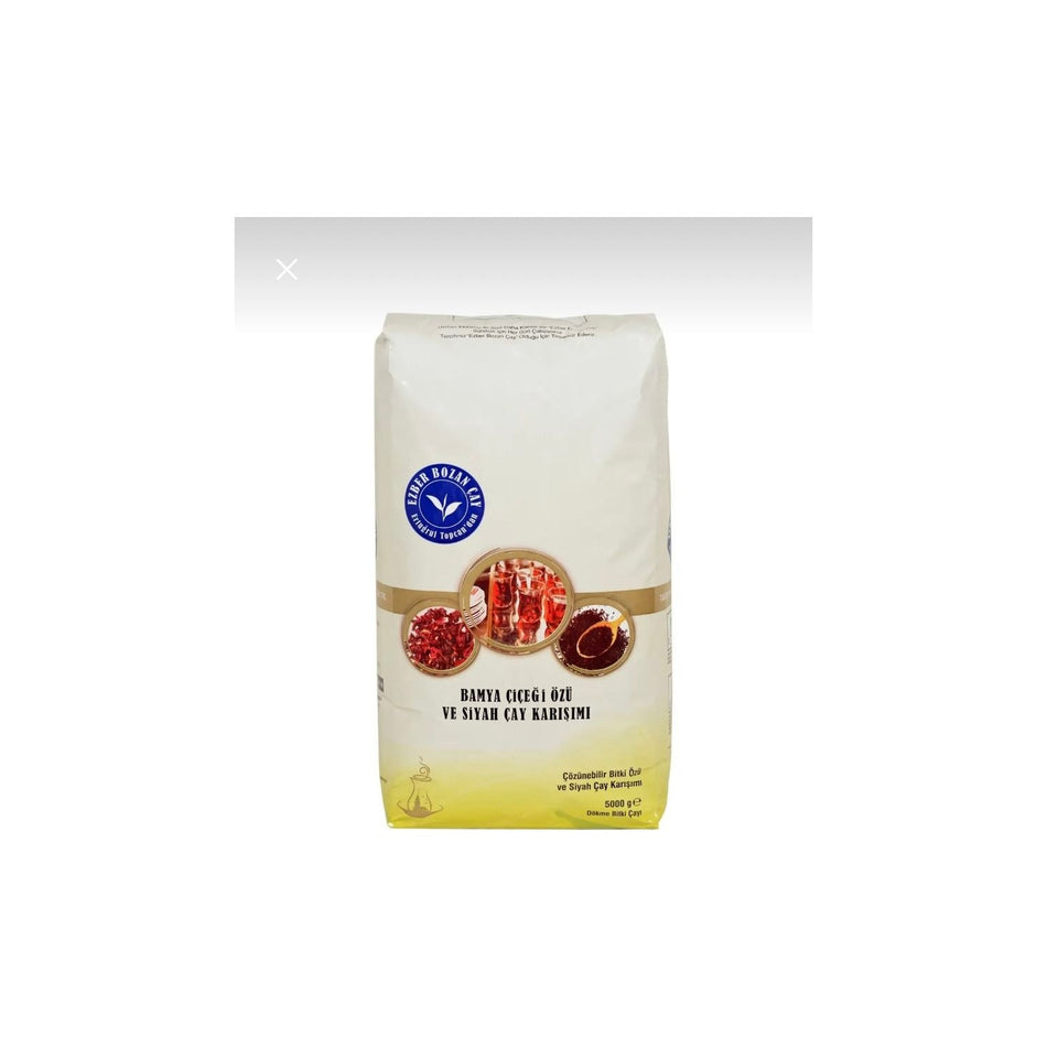 Ezber Bozan tea 5 kg hibiscus flavored Turkiye Menseli natural Kalite with Sicak Tuketim - MALLTURK