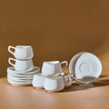 Karaca Hole Turkish Coffee Cup Set for 6, 80 ml