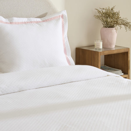 Karaca Home Doris 100% Cotton Double Bedspread Set Powder Pink - MALLTURK