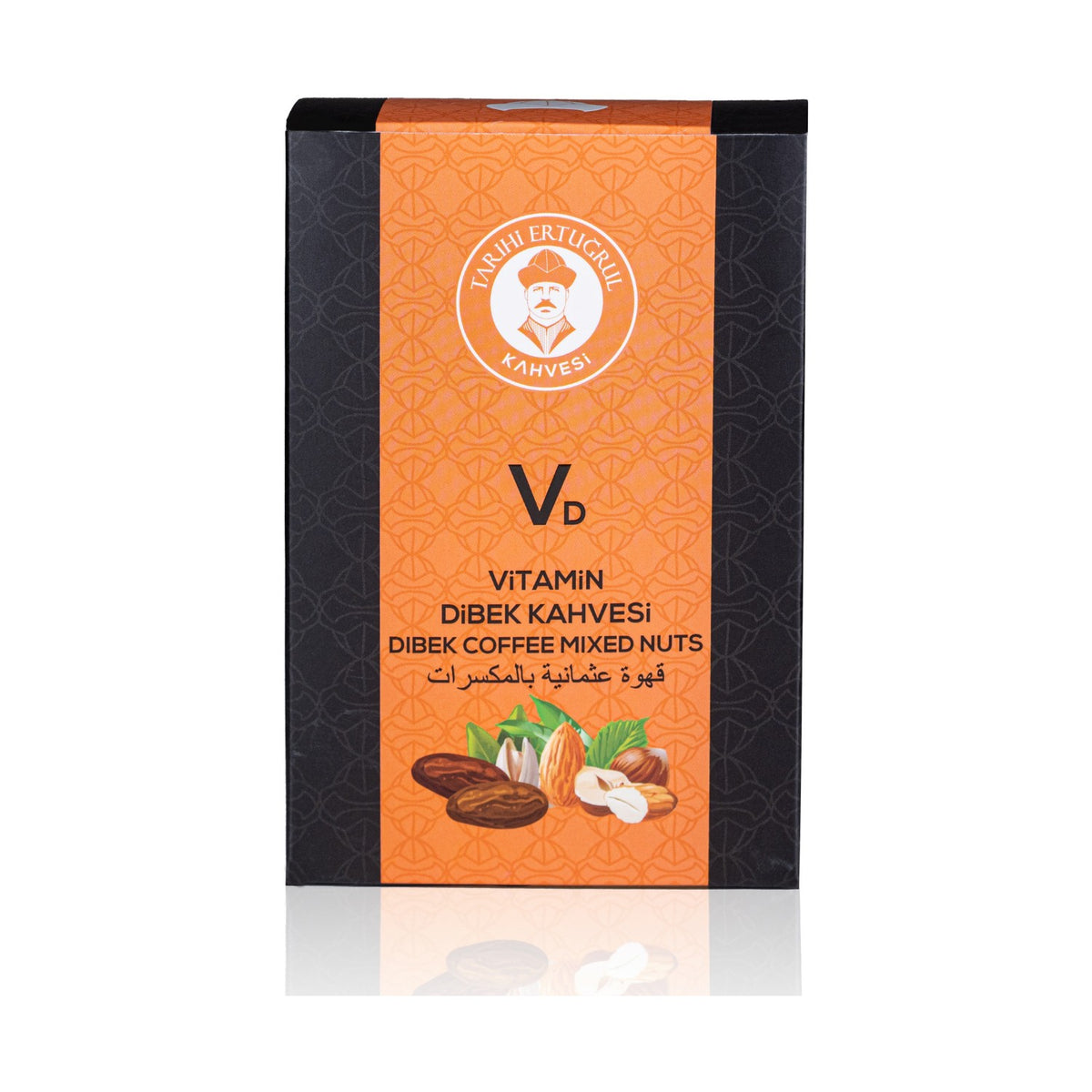Historical Ertugrul Coffee Vitamin Dibek Coffee Box 200 Gr Turkiye Origin Smooth Flavor - MALLTURK