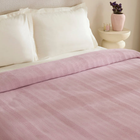Karaca Home Layna Ecocell Double Single Quilted Blanket, Plum - MALLTURK